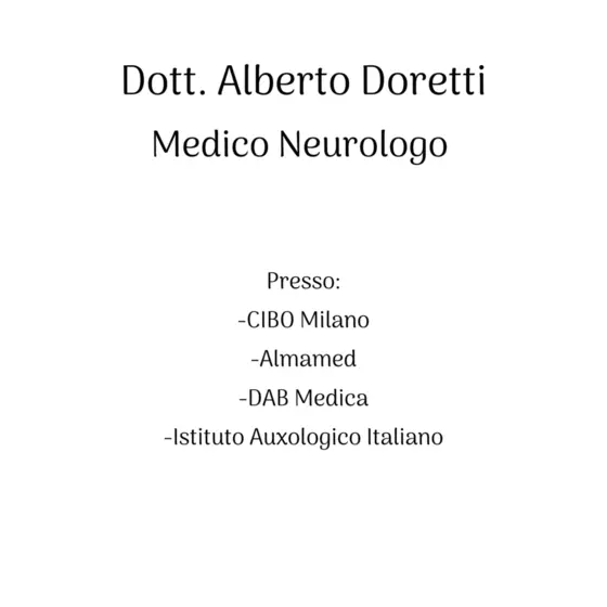Logo Dott. Alberto Doretti